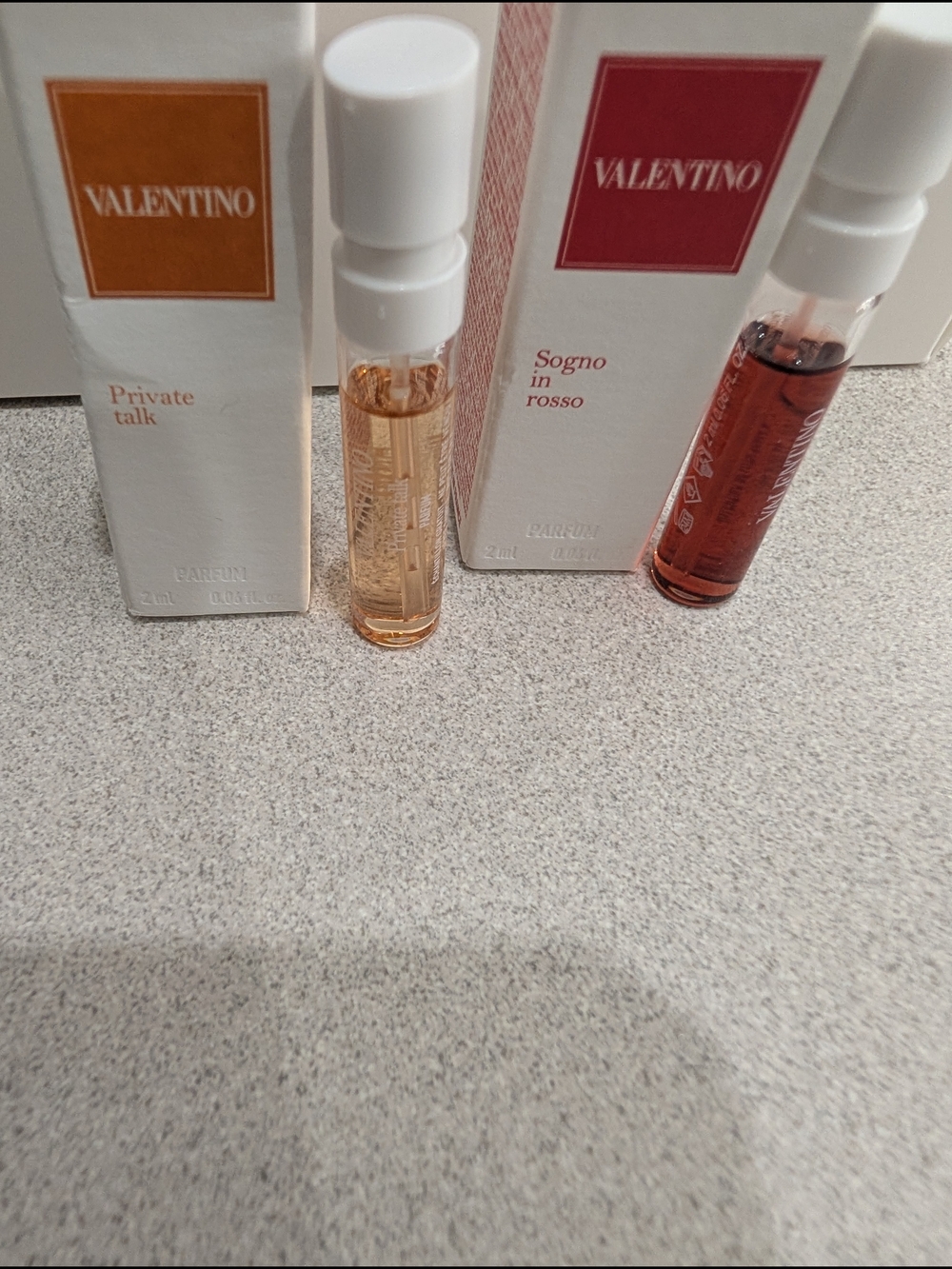 Valentino Anatomy Of Dreams Private Talk And Sogno In Rosso Sample Discovery Set
